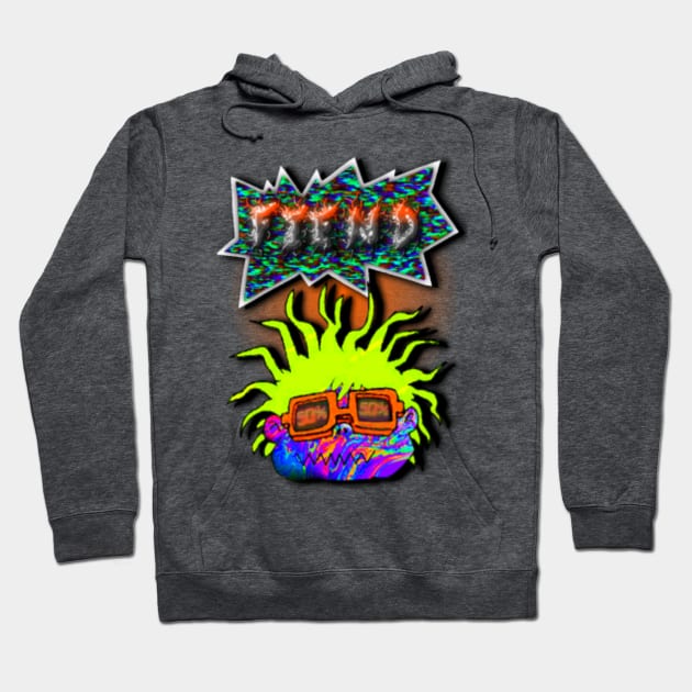 Rugrats hoodie orange sales